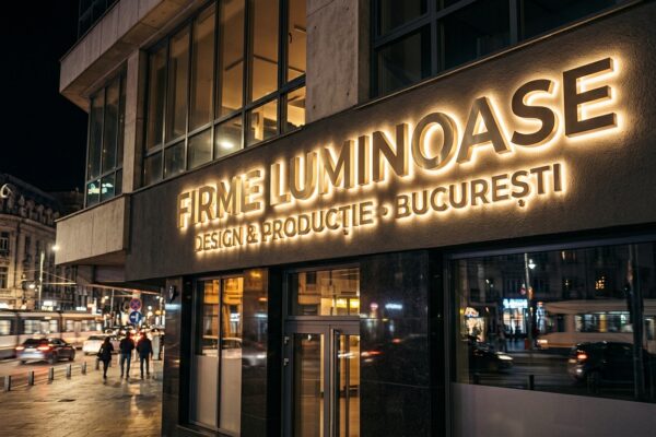 Firme luminoase București: Ghid complet pentru o prezență vizuală de impact
